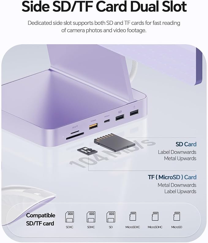 iMac Dock- Purple