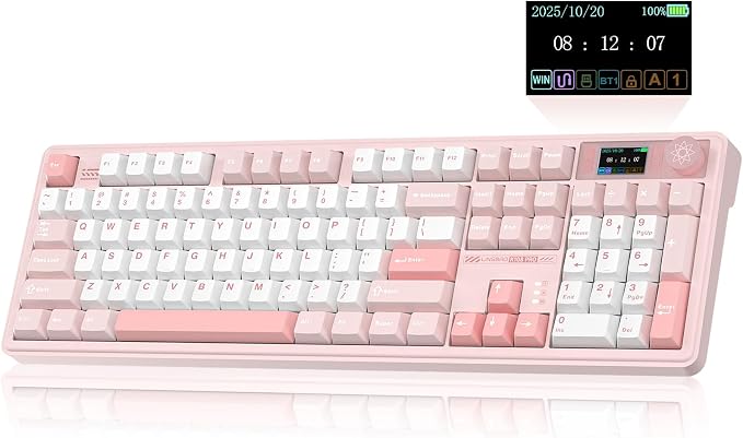 White & Pink