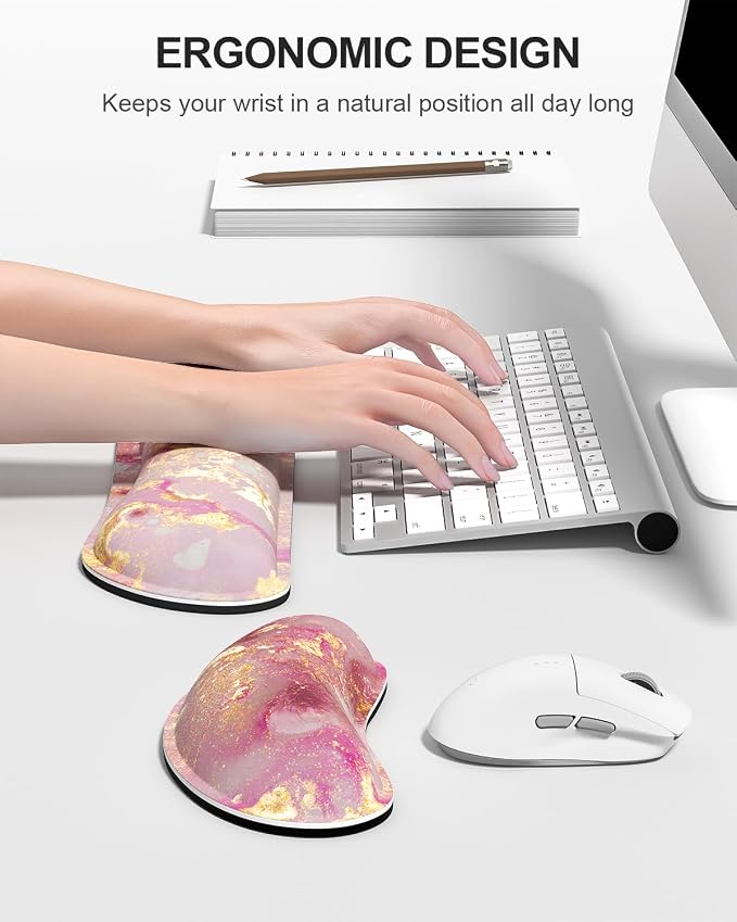 Pink Gold Marble
