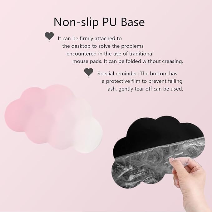 4pcs Pink Cloud