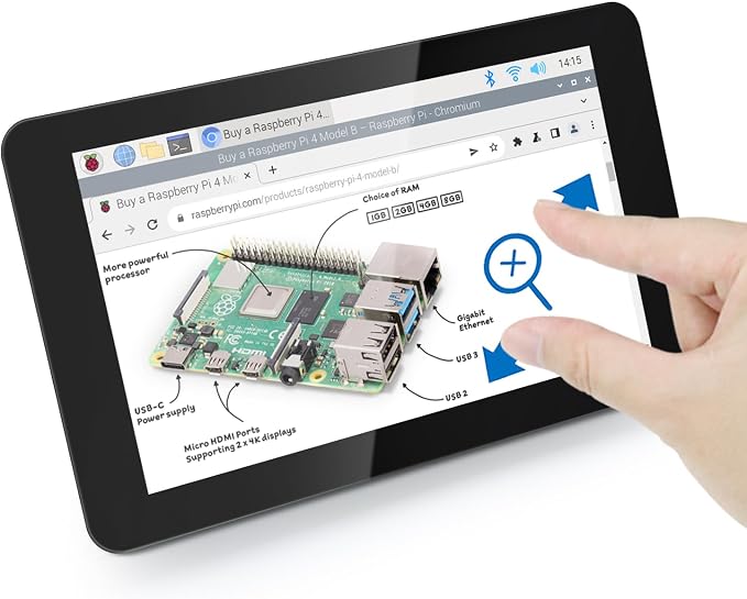 7 inch IPS touchdispaly