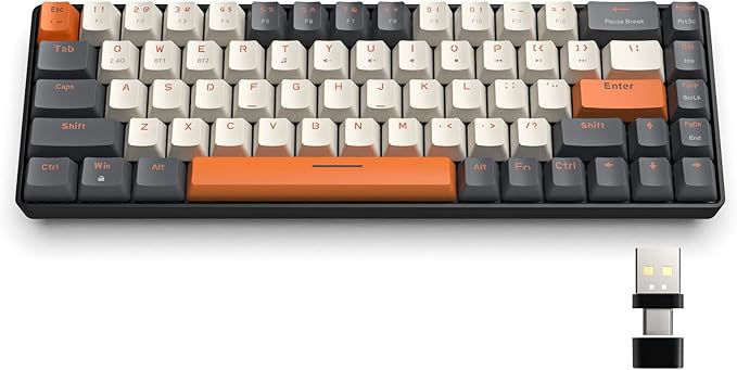 Off-white & Orange/Red Switch