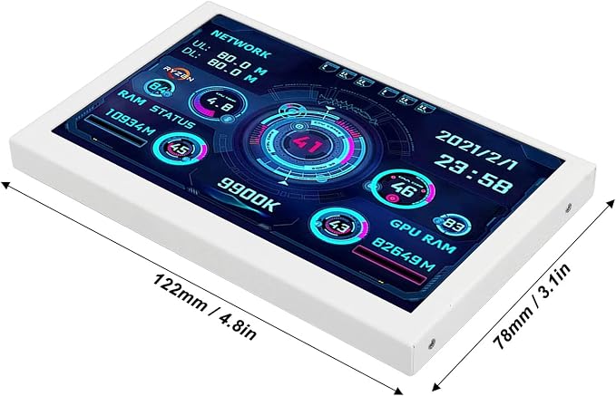 5 Inch White