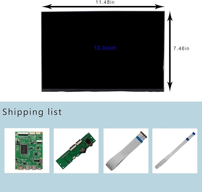 13.3'' screen with Board