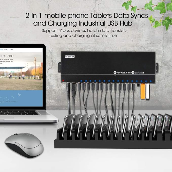 16 port usb3.0 120W