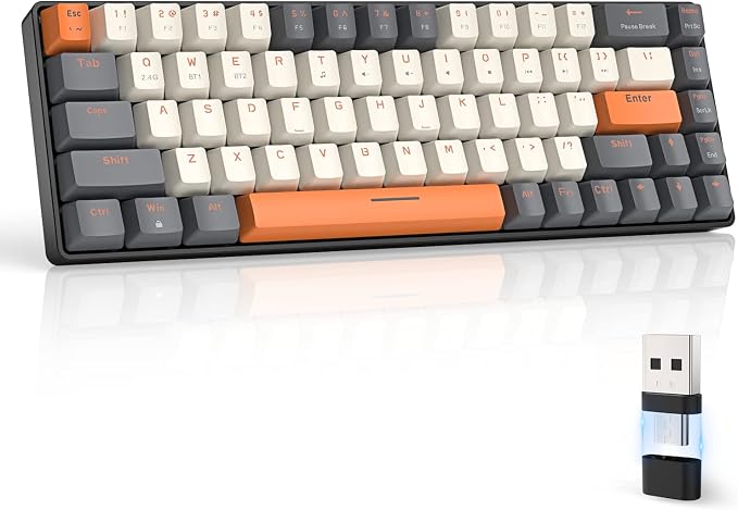 white & Orange/Red Switch