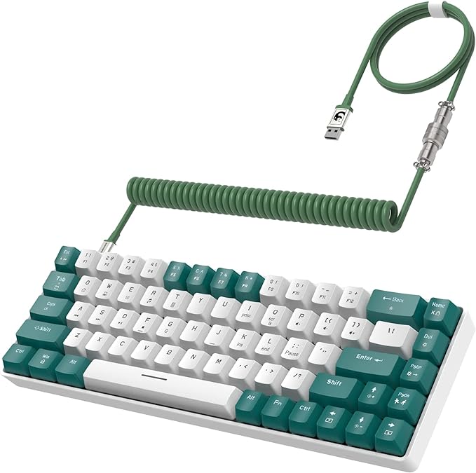 Green White