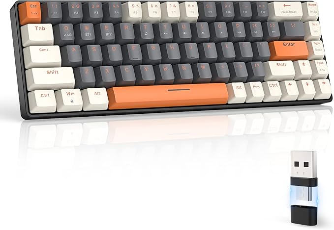 Grey & Orange/Red Switch