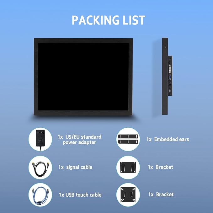 15'' 1024x768 1000nits Touch Monitor