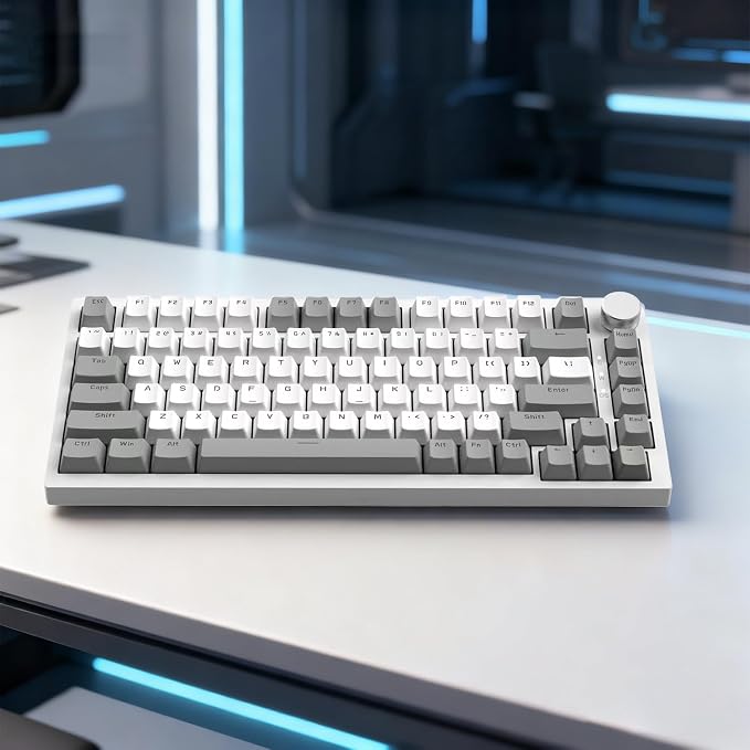 Red Switch Grey-White