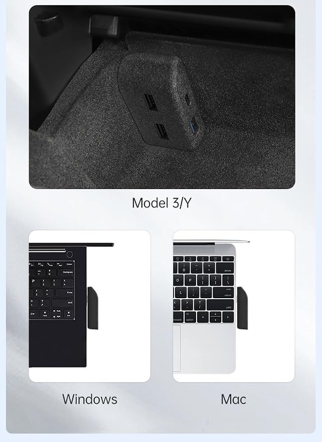 3 USB-A & 1 USB-C