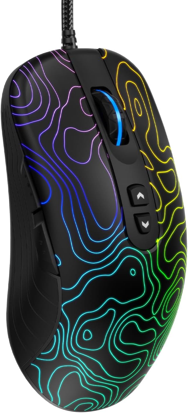 Black Topographic