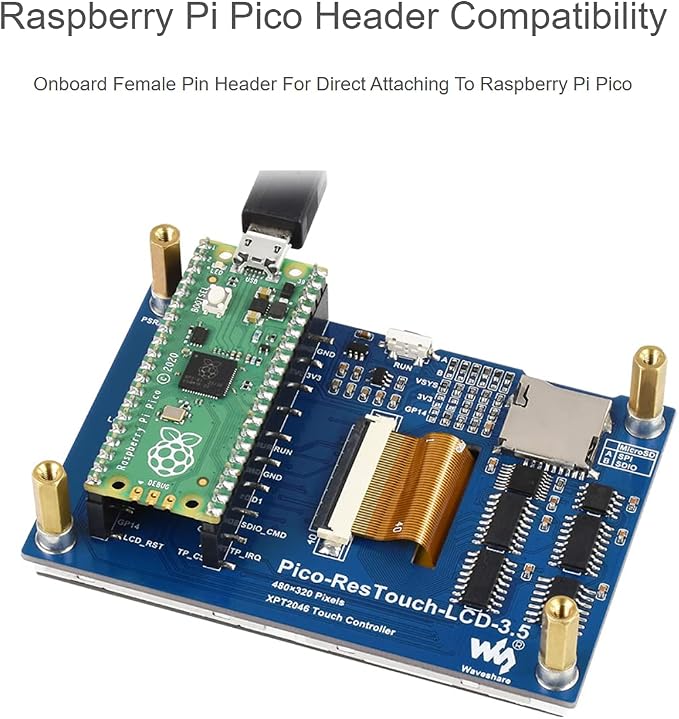 3.5inch Display for Raspberry Pi Pico