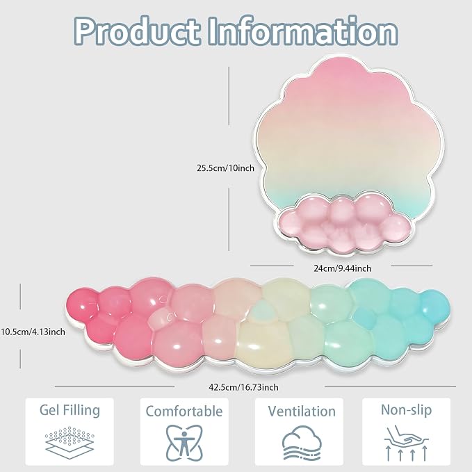 Light Blue and Pink