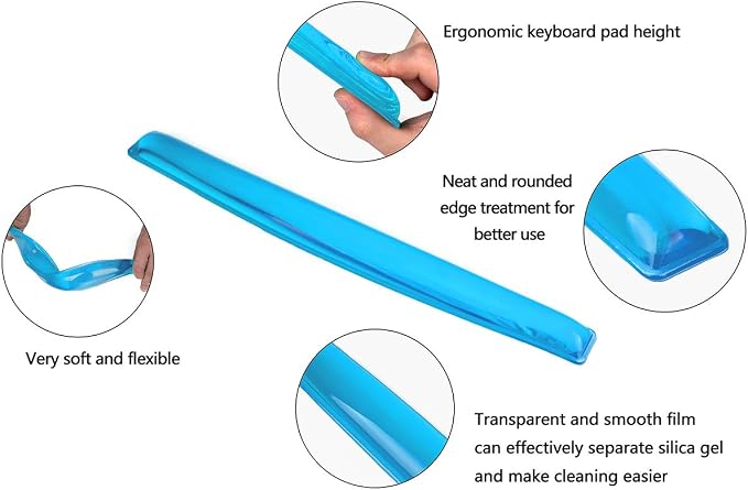 Blue Wrist Rest Set-plus-(new Upgrade Packaging)