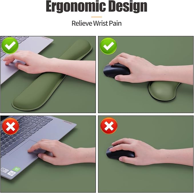 Olive Green-wrist Rest
