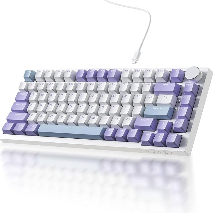 Purple White