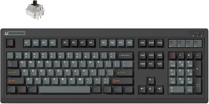 104 Keys-Black
