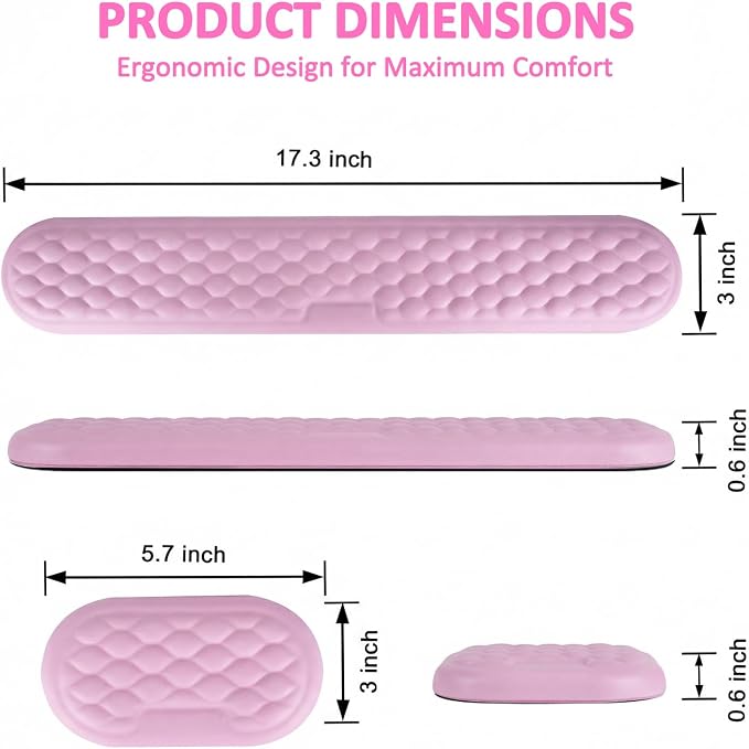 Pink Wrist Rest