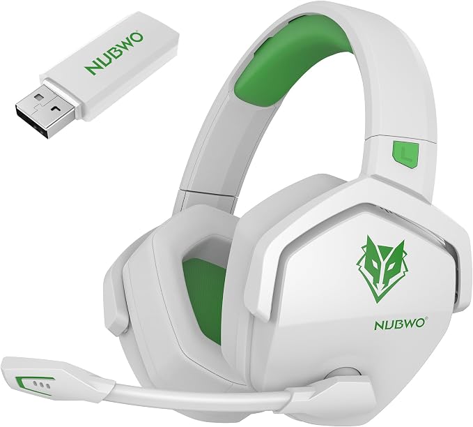 white and green