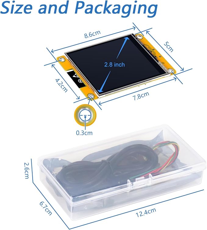 2.8 Inch ILI9341 TN Touch