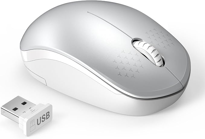 Silver and White