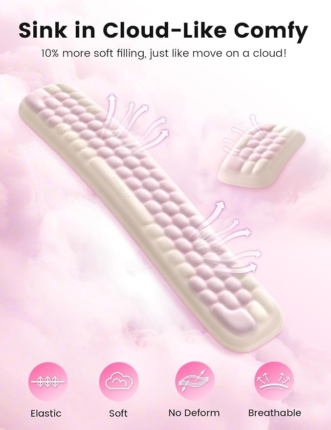 Pastel Pink and Pale Peach