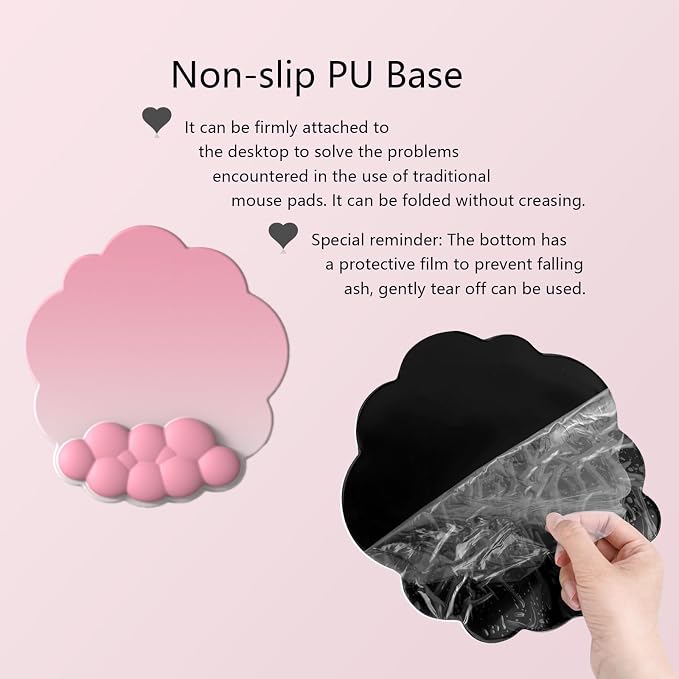 3pcs Silk Gradient Pink