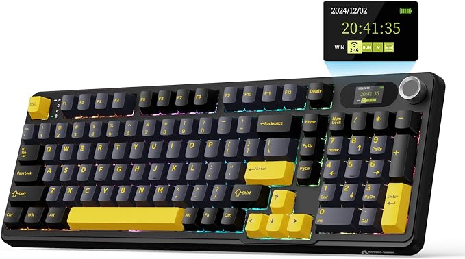 Black/Yellow