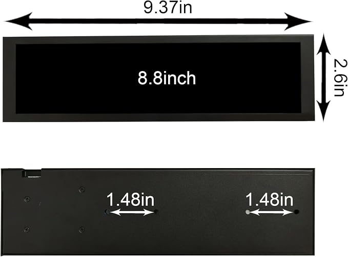 8.8'' Black