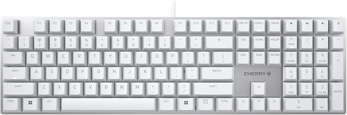 White W/MX2A Silent Red