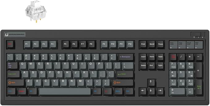 104 Keys-Black