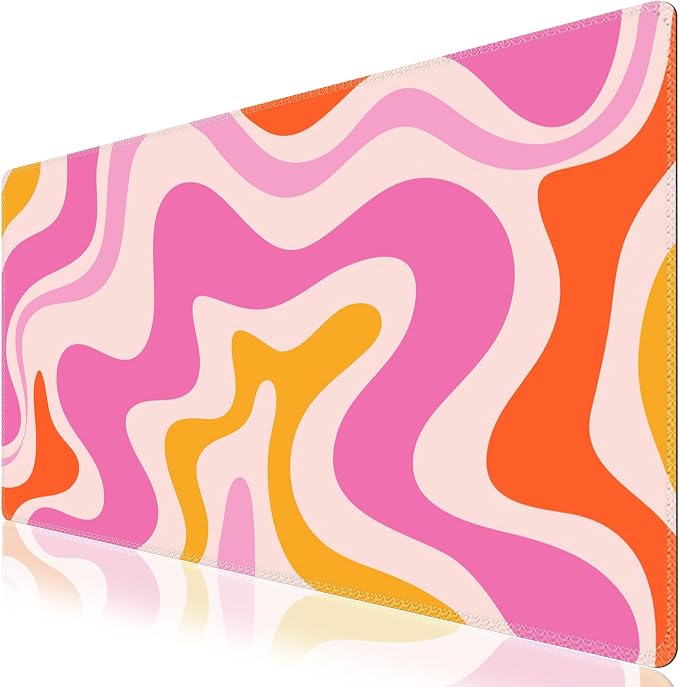 Pink Topographic