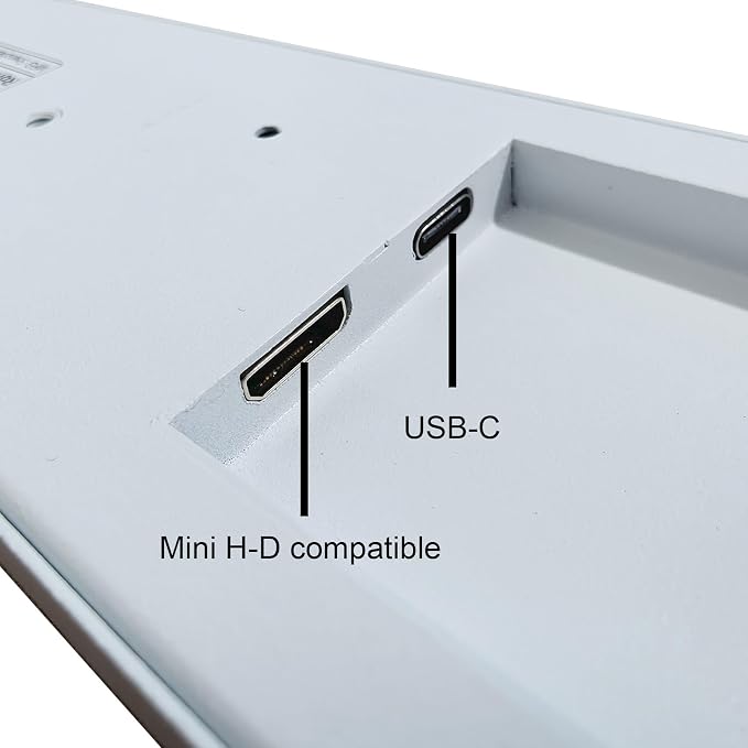 9.1'' White for D32 PC Case