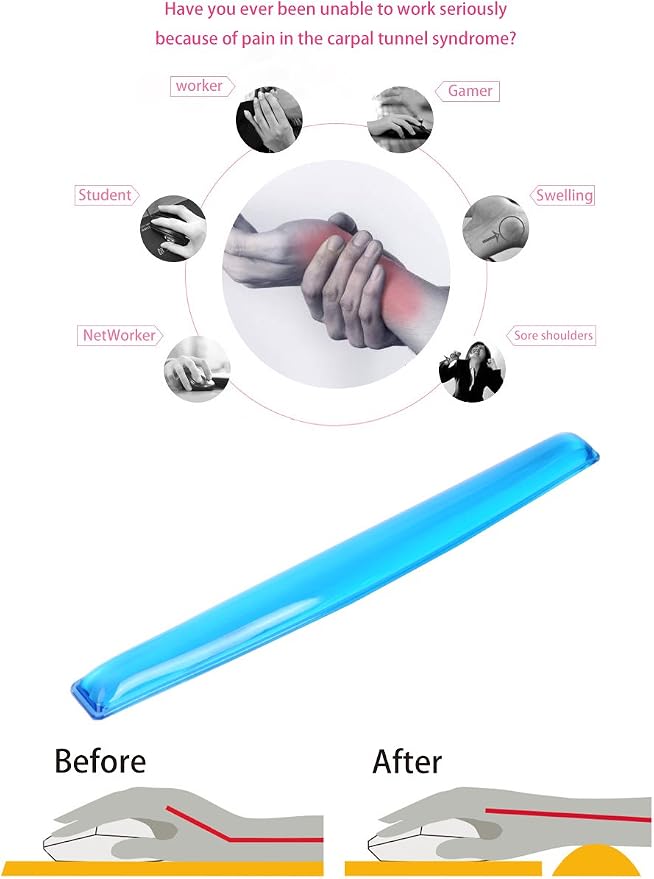 Blue Wrist Rest Set-plus-(new Upgrade Packaging)