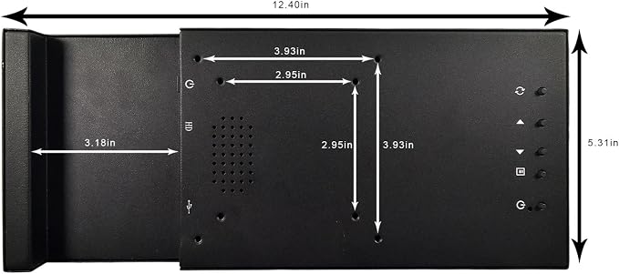12.3'' Monitor +USB Interface