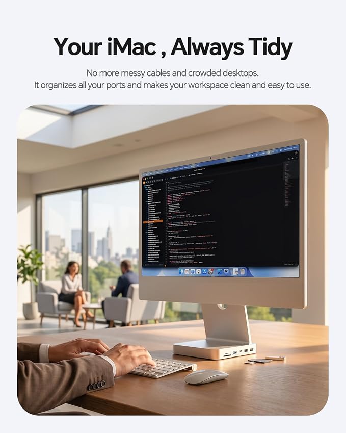 imac usb c hub-yellow