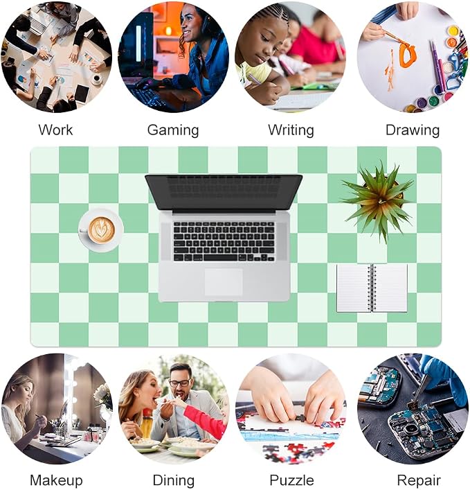 Green Checkerboard