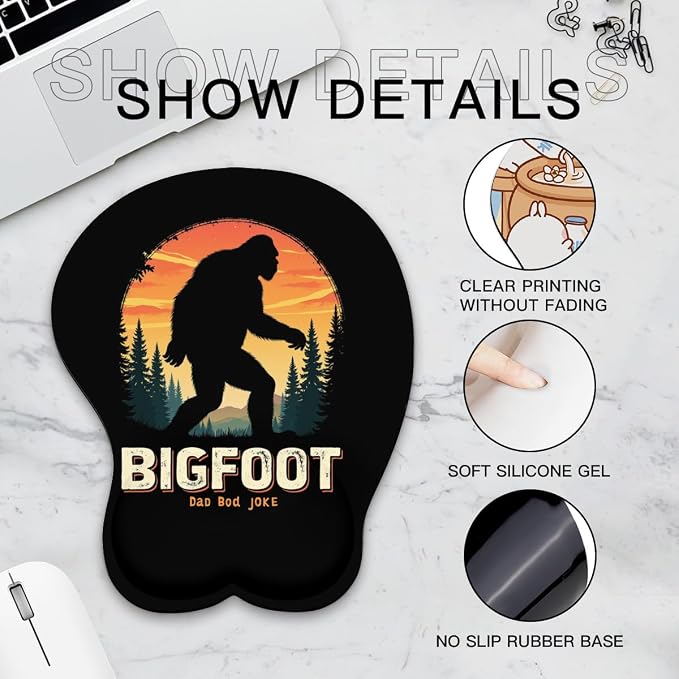 Bigfoot Dad Bod Joke Sasquatch 0