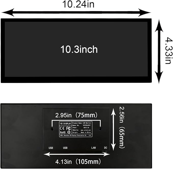 10.3'' Touch LCD