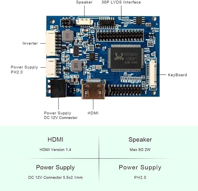 10.4 screen+ board