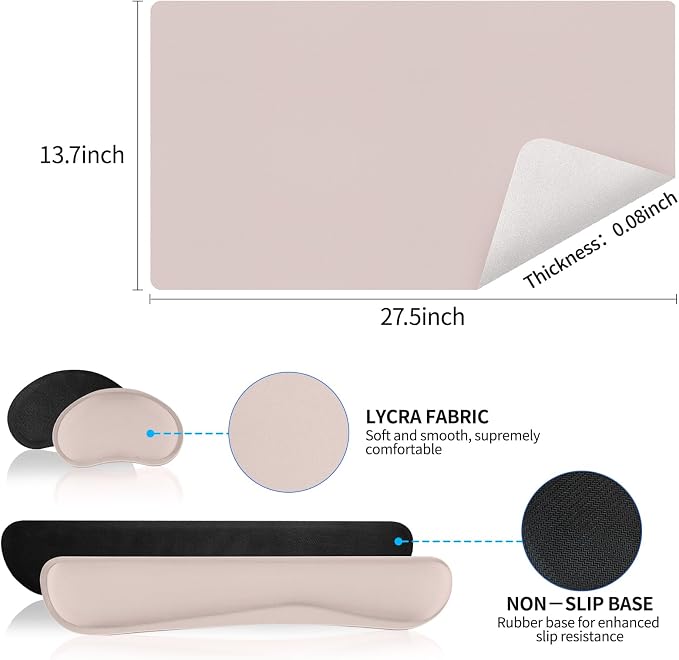 Cream Pink - Wrist Rest