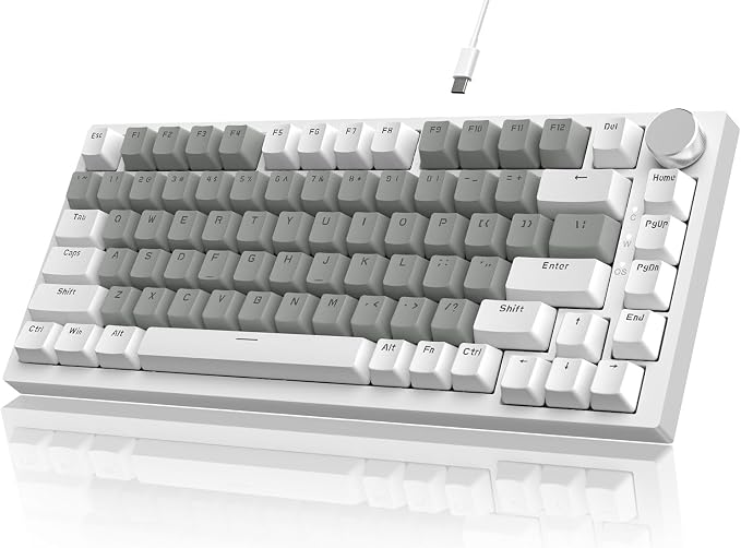 white grey/HP red switches