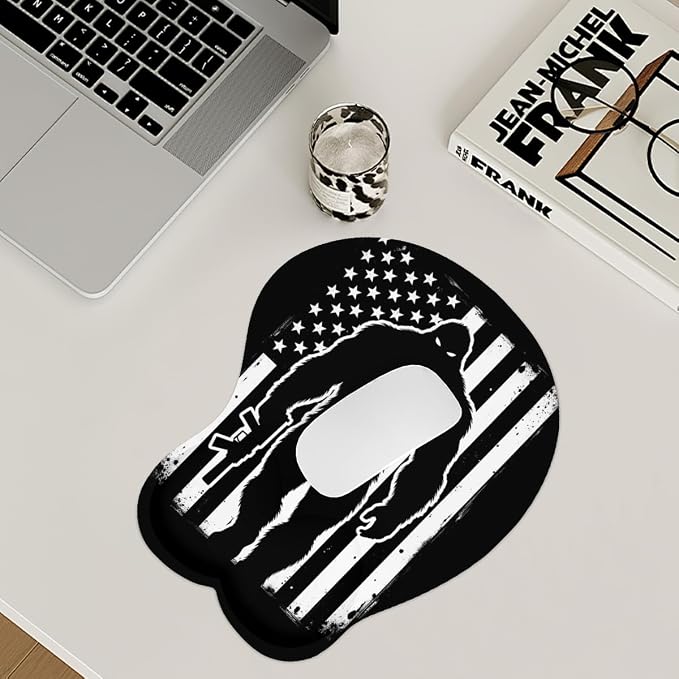 America Flag Gorilla Sasquatch 0