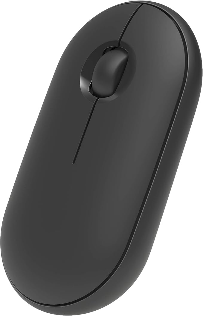 2) Black Mouse, Marble Black Keyboard