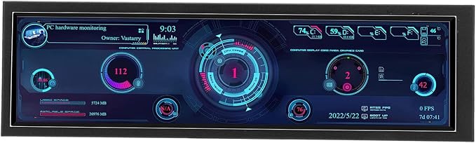 8.8 inch Black