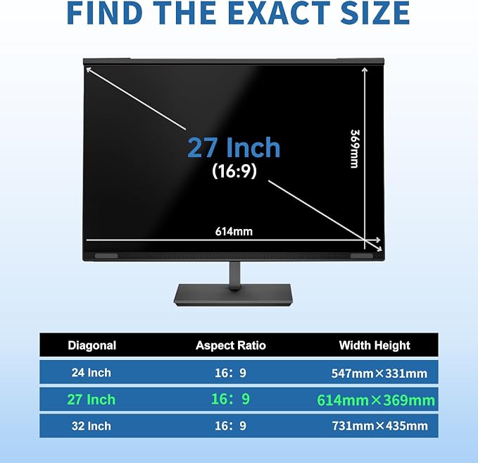 Black（Not suitable for curved monitor ）