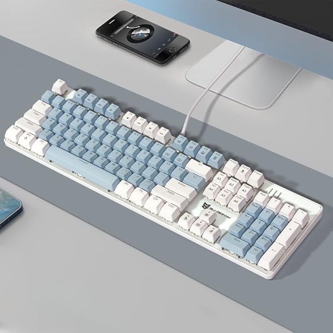 Blue Switch Blue & White