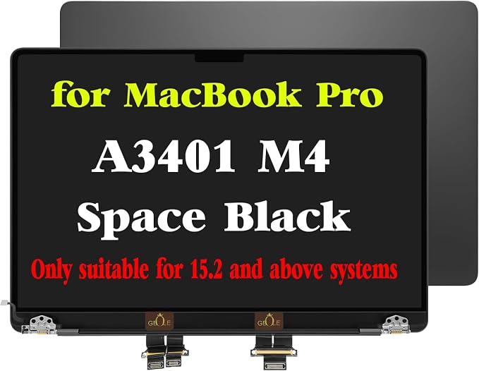 for MacBook Pro A3401 Screen Assembly Space Black