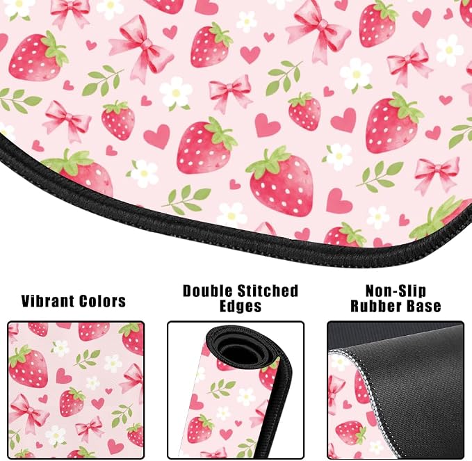 Pink Strawberry Pattern